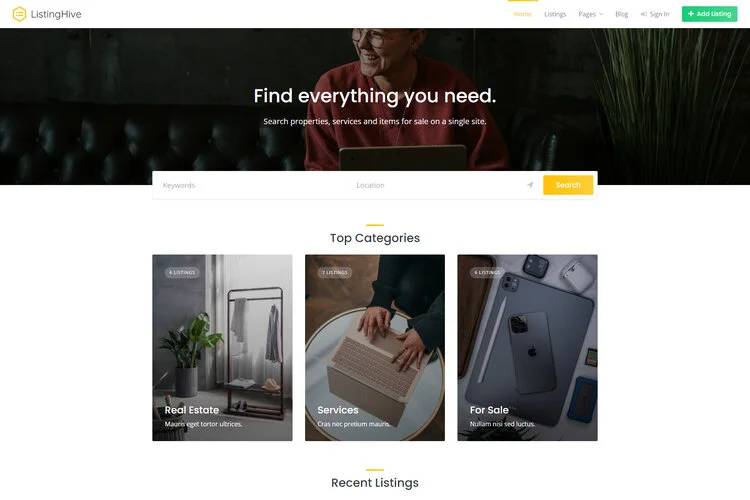4 Best Free Classifieds WordPress Themes in 2024