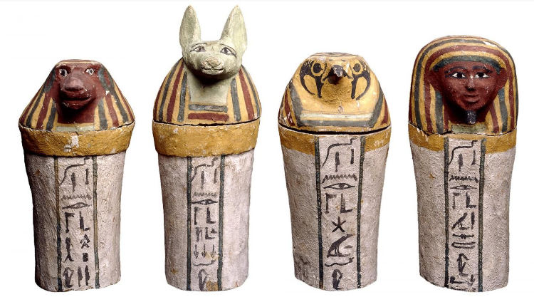 Egyptian gods.