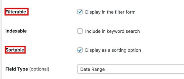 Setting up a search filter for requets.