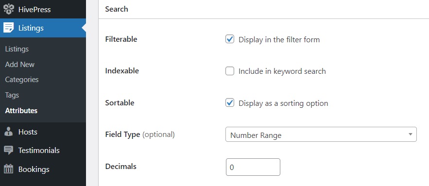 adding custom search filter.