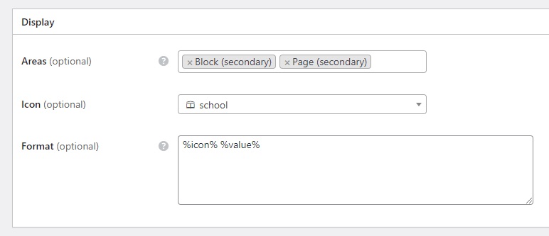 Customizing custom listing fields.