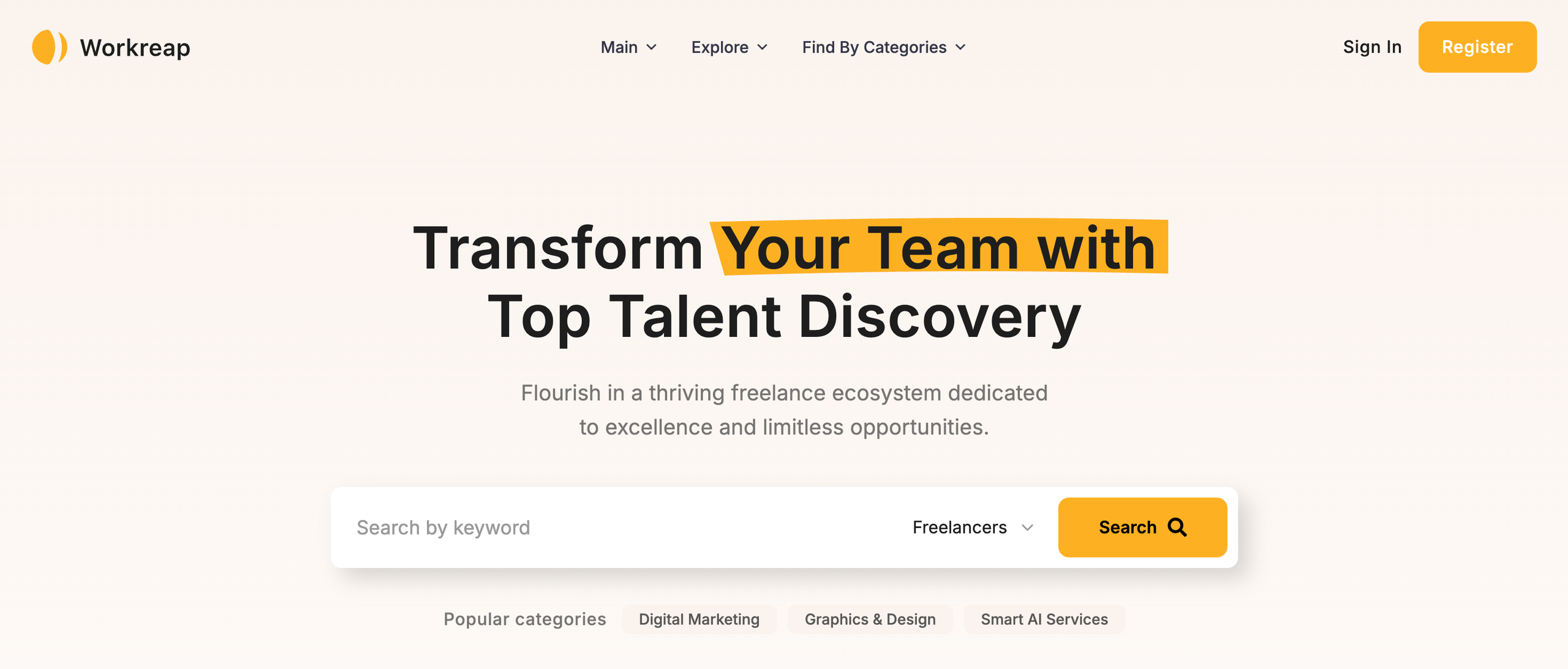 Workreap Demo Page