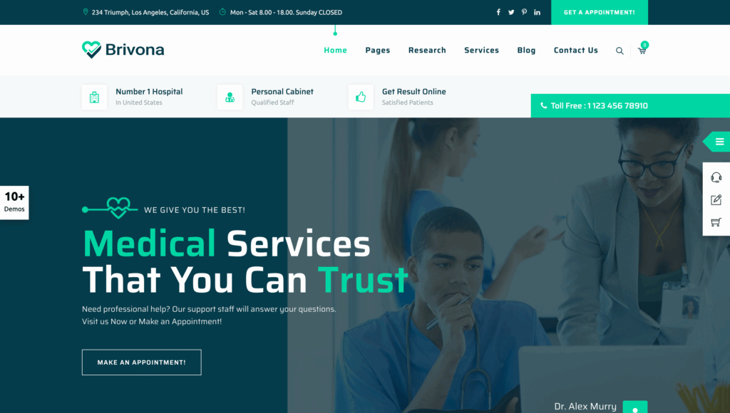 6+ Best Appointment WordPress Themes | HivePress Blog