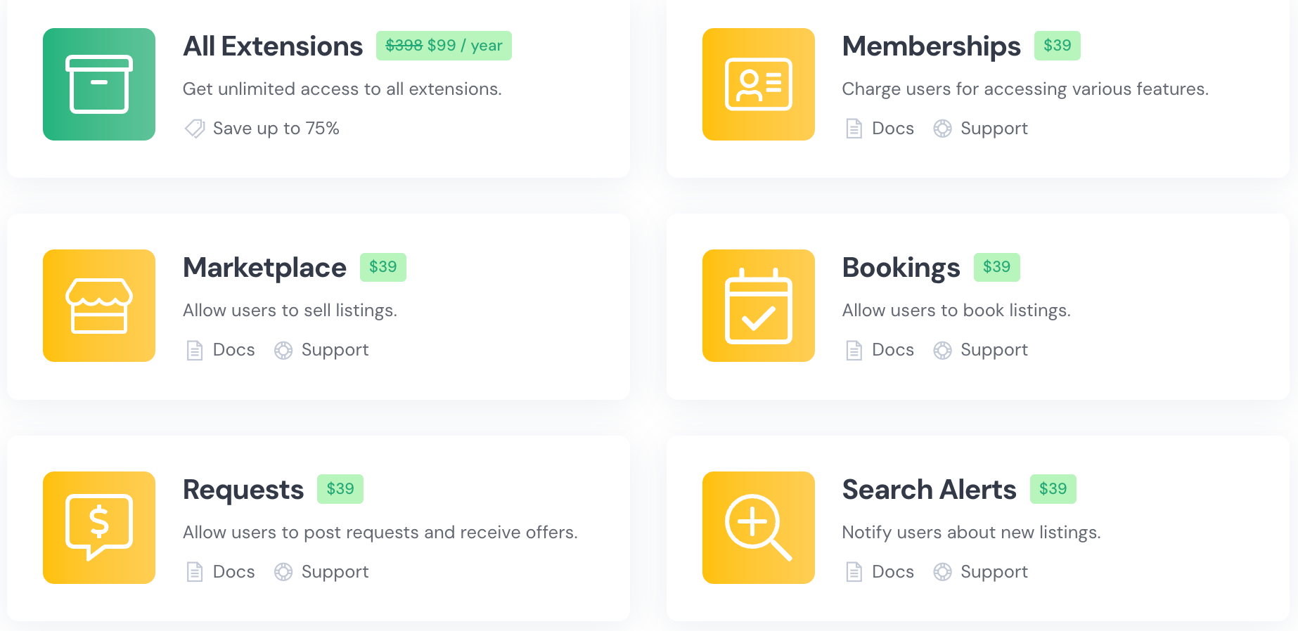 HivePress extensions