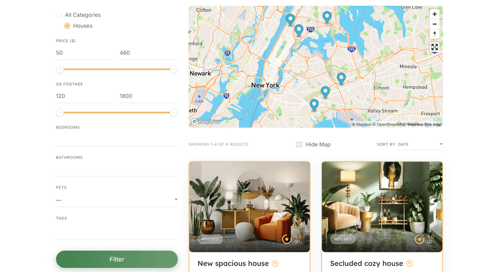 RentalHive demo